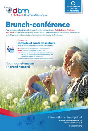 Affiche Brruch Diabète Brome-Missisquoi