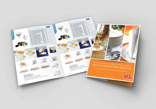 Brochure pour GFS canada, spécialiste de service alimentaire