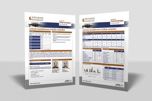 Fiche technique de vente d‘Optimum Gestion de placements