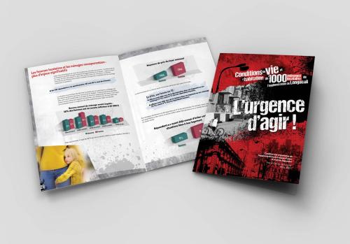 Brochure de la Maison La Virevolte pour les logements de Longueuil