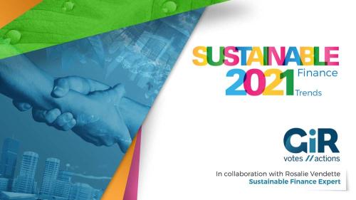 Congrès Sustainable  2021 du GIR