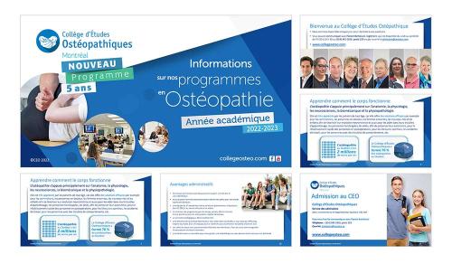 Présentation du programme du Collège d’Études Ostéopathiques de Montréal