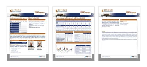 Présentations éditables chez Optimum – Gestion de placements