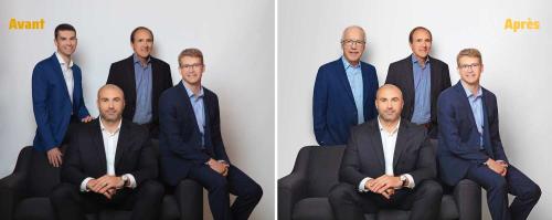 Retouche photos avant et après pour un BBQ chez Martin 