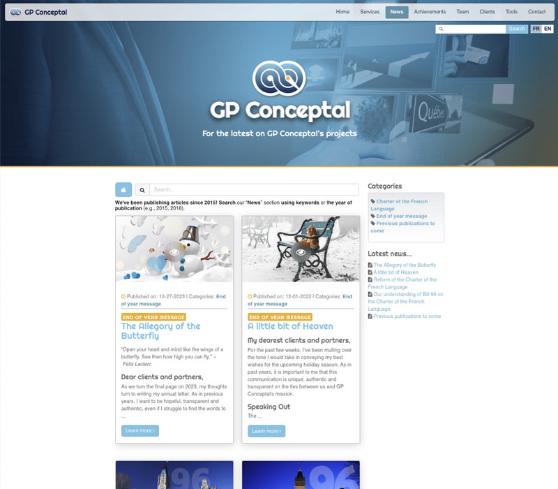 Des professionnels experts en Charte de la langue française.