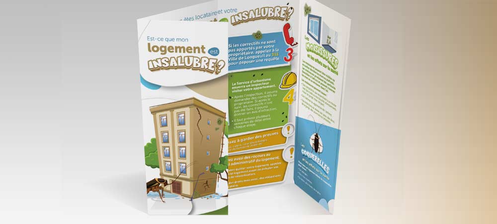 Dépliant insalubrité ville de Longueuil