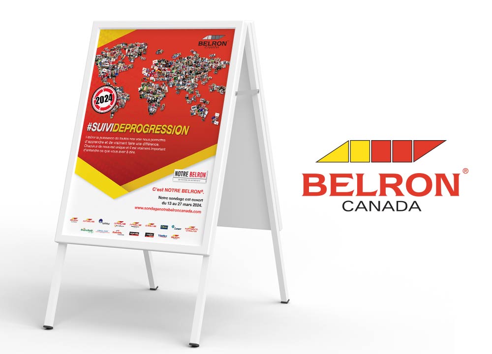 Affiche sondage Belron 2024