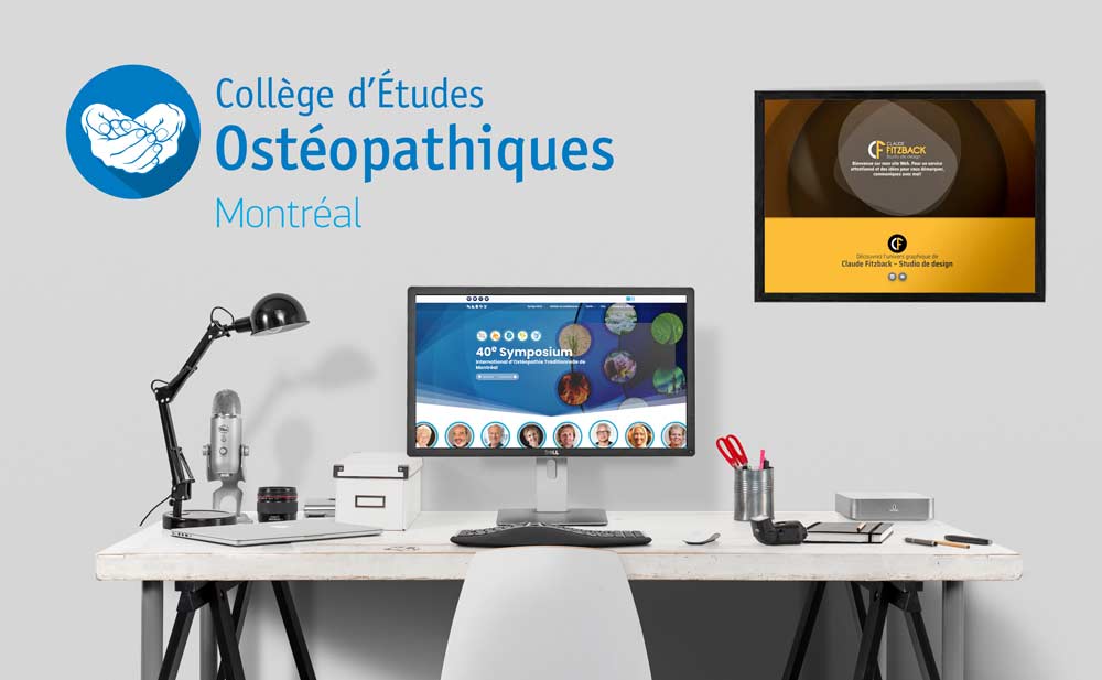 Site web Symposium du Collège d’Études Ostéopathiques de Montréal