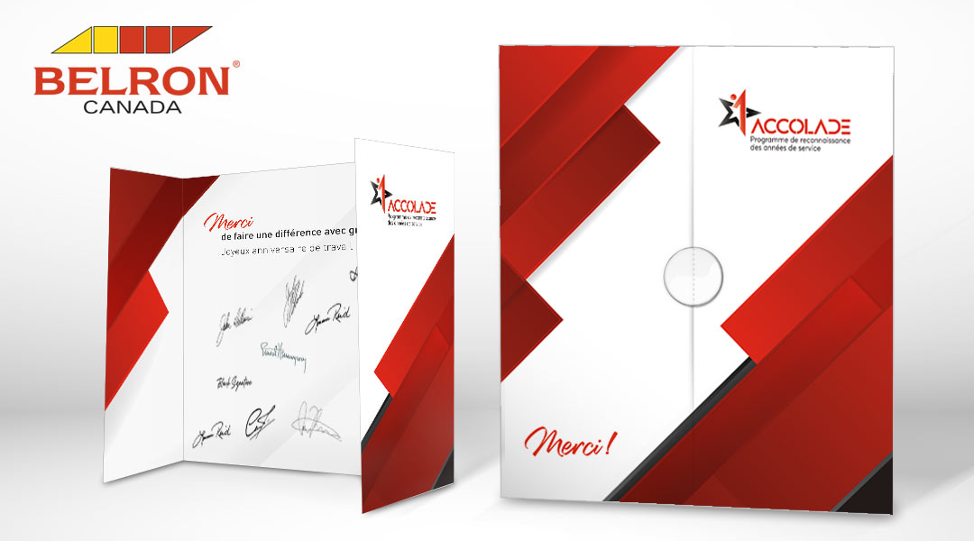 Design graphique pour Belron Canada