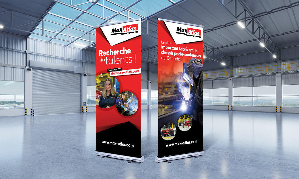 Présentoirs pour MaxAtlas
