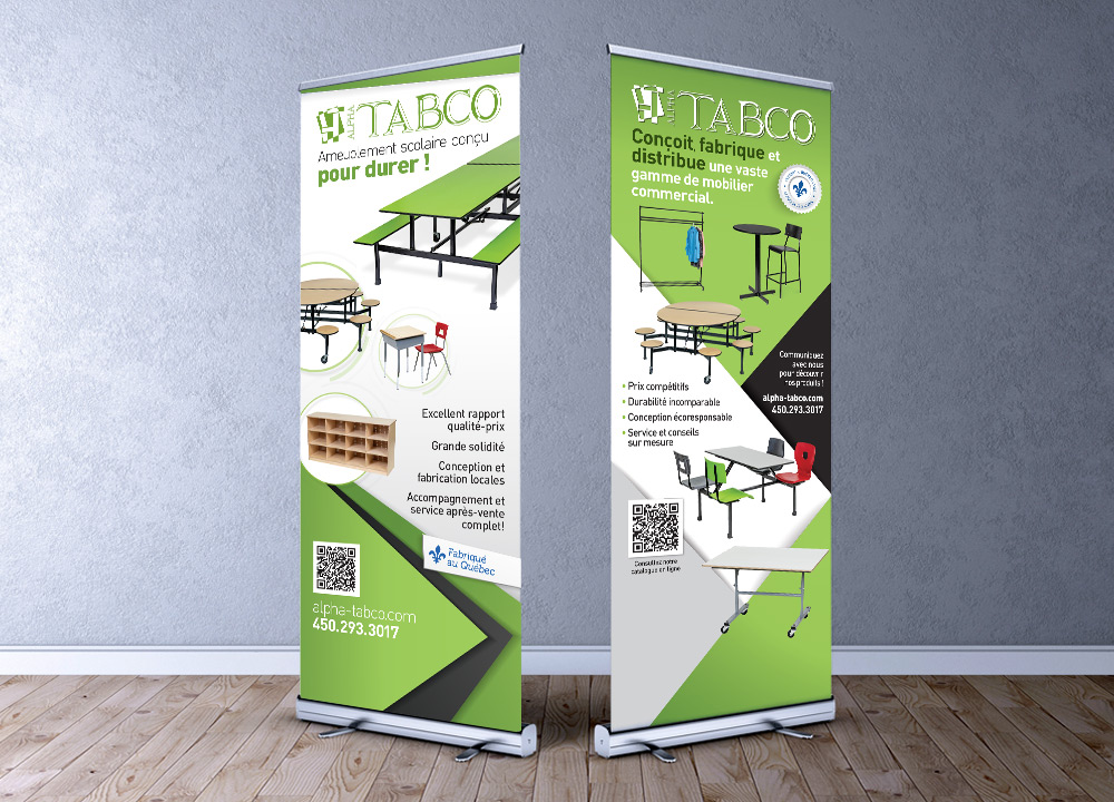 Présentoirs pour Tabco